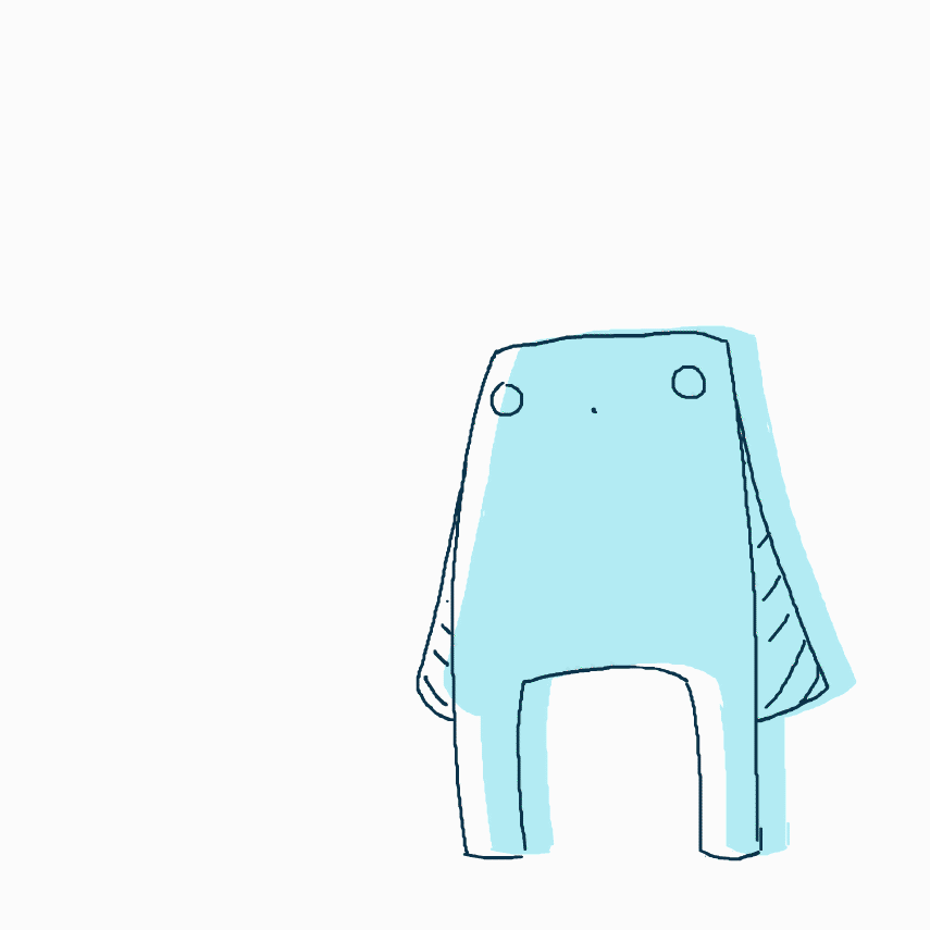 'No!' character animation